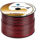 Kabel głośnikowy 2,5mm czarno-czerwony