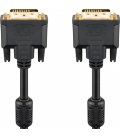 Kabel DVI-D / DVI-D Dual Link (24+1 pin) pozłacany 15m