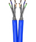 Kabel instalacyjny CAT 7A+ DRUT S/FTP LSZH DUPLEX 500m