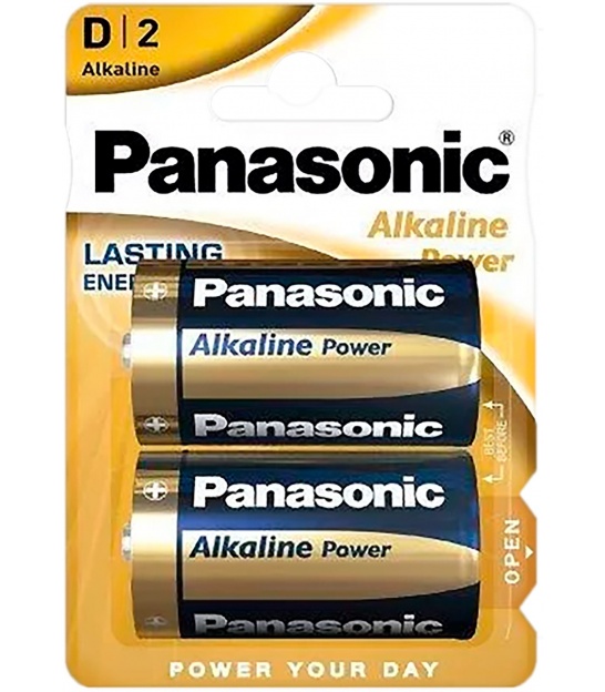 Bateria alkaliczna Panasonic BRONZE LR20 2szt./bl.
